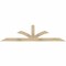 Ekena Millwork Richland Rough Sawn Timber Gable Bracket, Douglas Fir, 84"W x 21"H x 2"D x 4"F, 6/12 Pitch GBW084X21X0204RIC00RDF - alternate 1